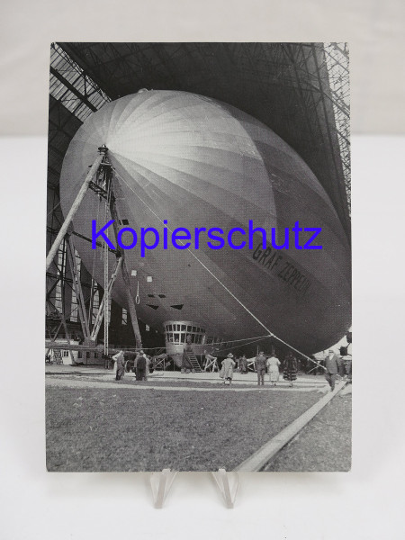 #82/ Postcard / PK LZ 127 Graf Zeppelin airship Luftschiffbau Zeppelin GmbH