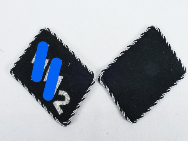 1x Pair SSVT Collar Mirror Standard 2 Germania - Verfügungstruppe