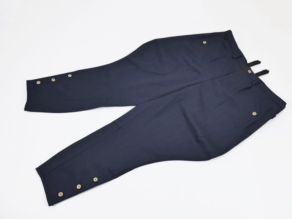 Luffwaffen officers breeches riding breeches blue-grey uniform trousers with measurements