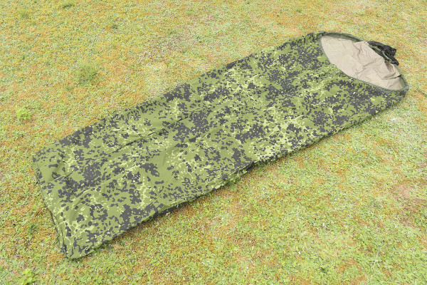 #3 HMAK Danish Army Rain Cover Size N Bivy Bag 1999 Sleeping Bag Cover Flecktarn