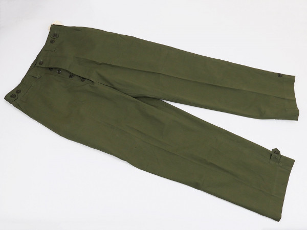 MINT single piece Original US WW2 HBT Vintage Trousers Herringbone Trousers 1944 Field Trousers 34inch