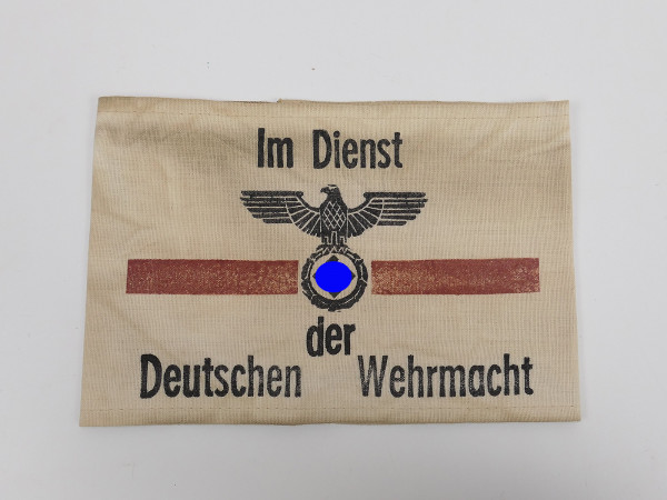 Armband WK2 - In the service of the German Wehrmacht