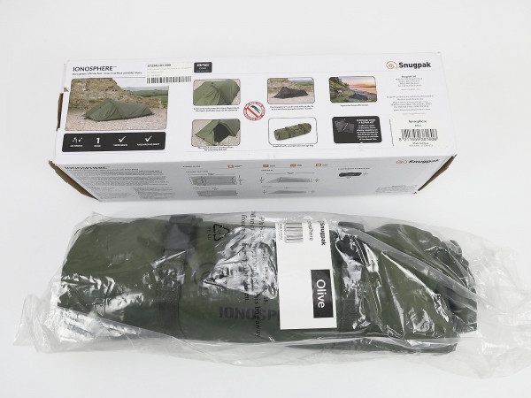 NEW VALUABLE Snugpack IONOSPHERE bivouac tent bivy sack one-man tent tunnel tent outdoor survival