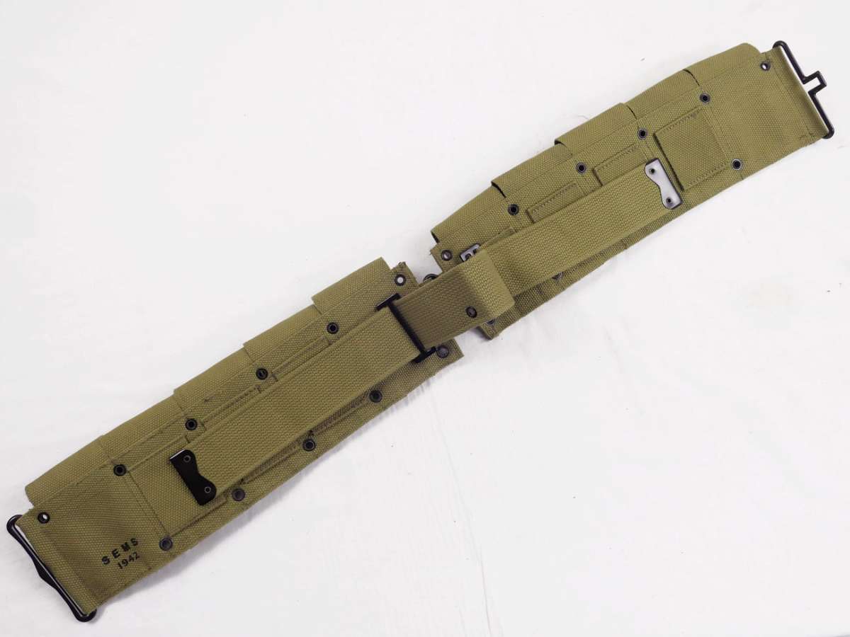 WW2 US Army Garand M1 Ammo Belt Khaki ammo belt belt belt new | Lomax ...