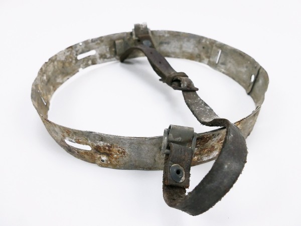 Original metal ring + chin strap for steel helmet helmet lining M35 M40 M42 for bell 64