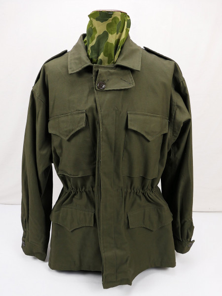 SINGLE PIECE US ARMY WW2 Vintage Field Jacket M-1943 Field Jacket M43 Jacket US46 XL