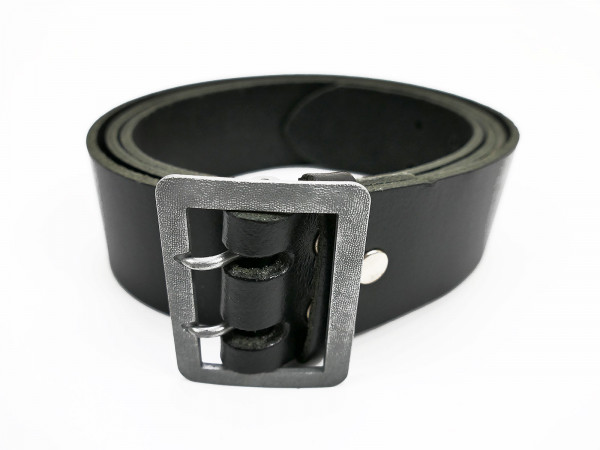 EINZELSTÜCK Vintage double spike belt black belt 45mm belt leather belt 150cm