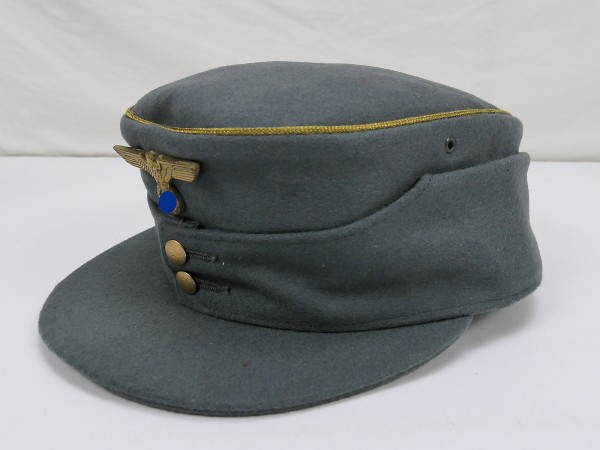 Field cap M43 General der Wehrmacht Gr.58 with metal effects from museum