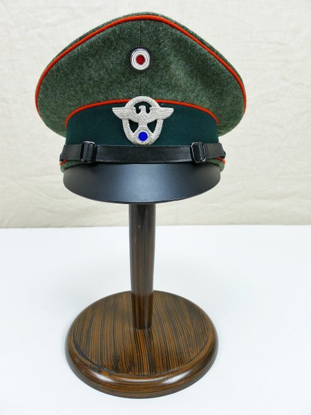 Wehrmacht Feldgendarmerie police visor cap size 59 with metal effects