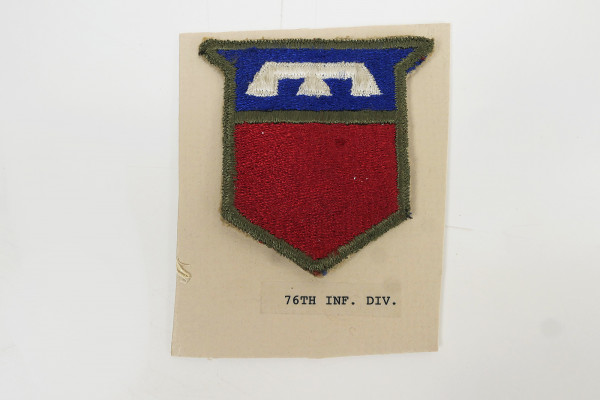 Original US ARMY WW2 Infantry Division Insignia Patch - 76th Infantry