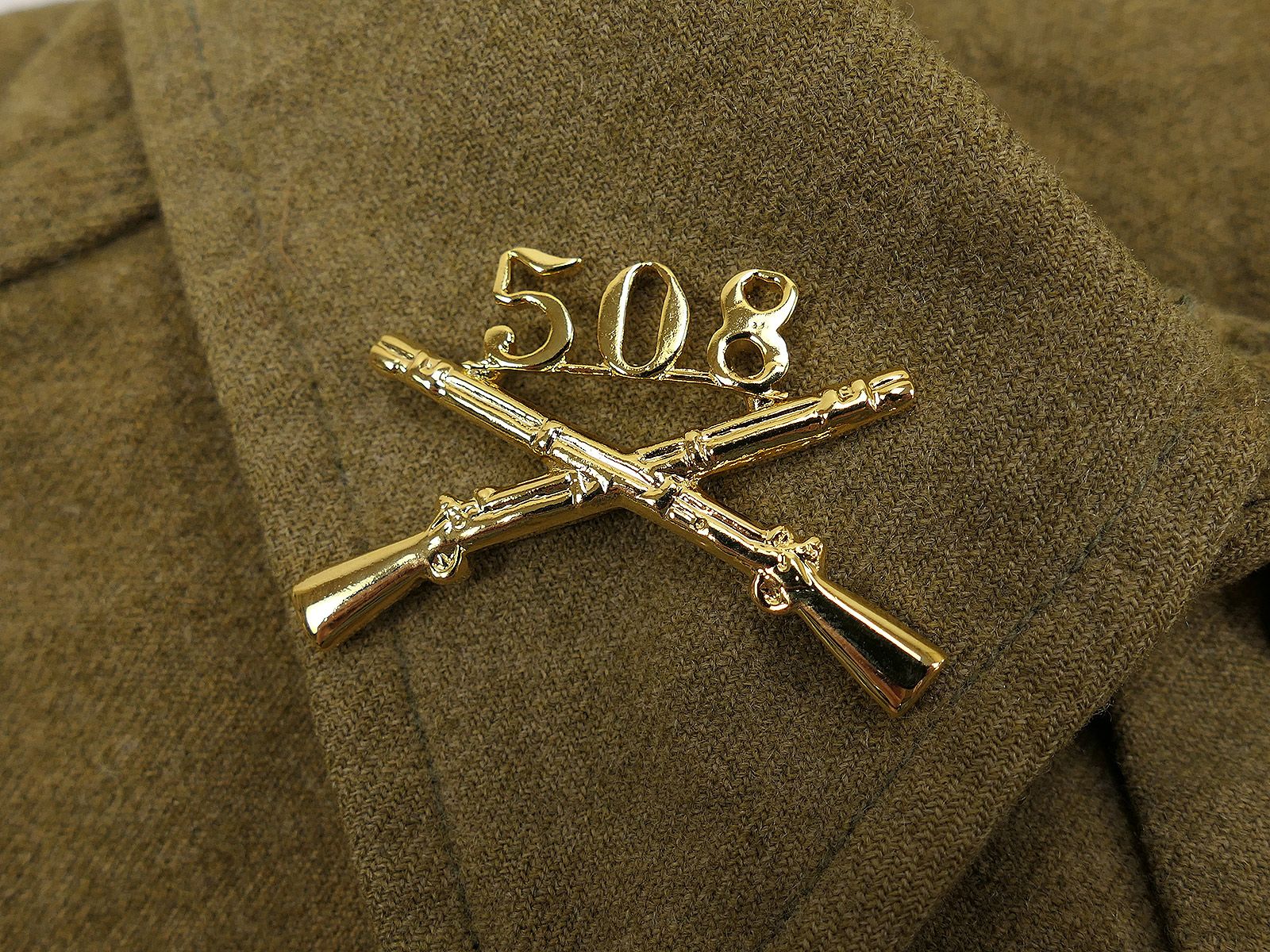 US Army 508th Parachute Infantry Regiment (PIR) Boston Officer Branch ...