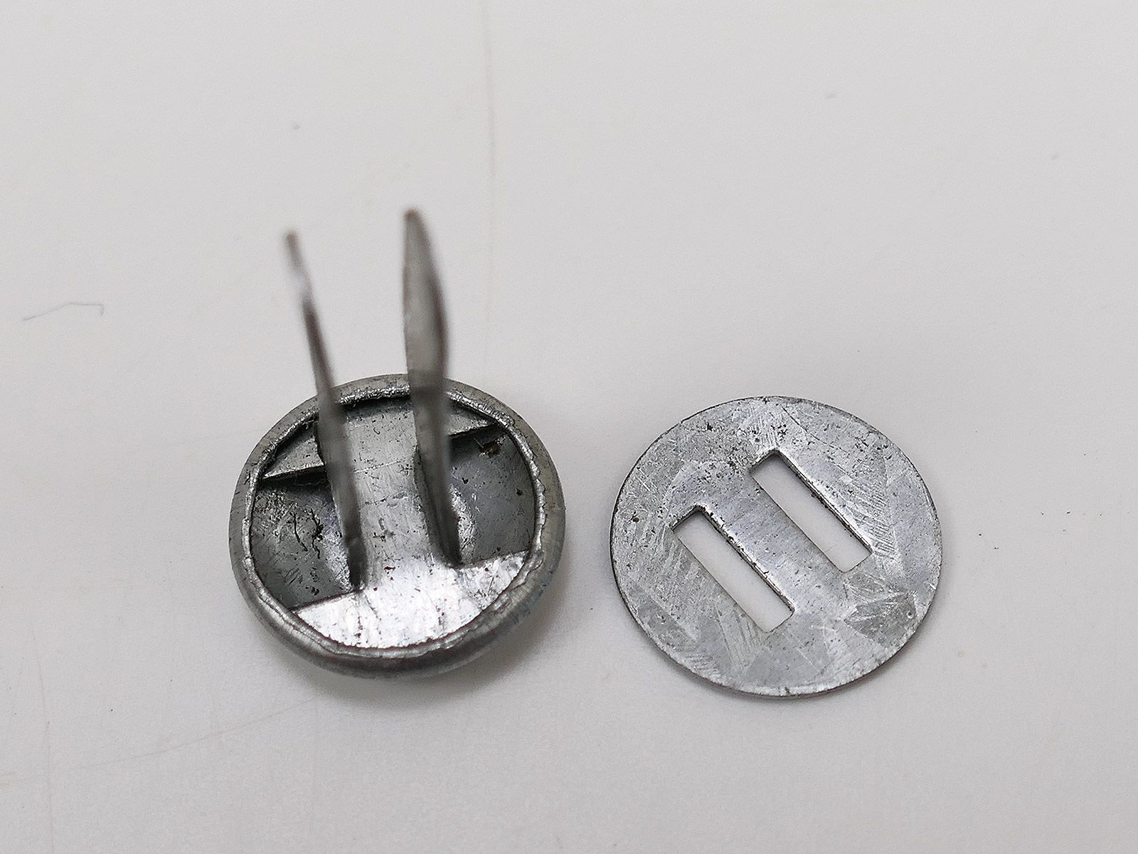 Wehrmacht set of helmet rivets steel helmet rivets with discs helmet ...