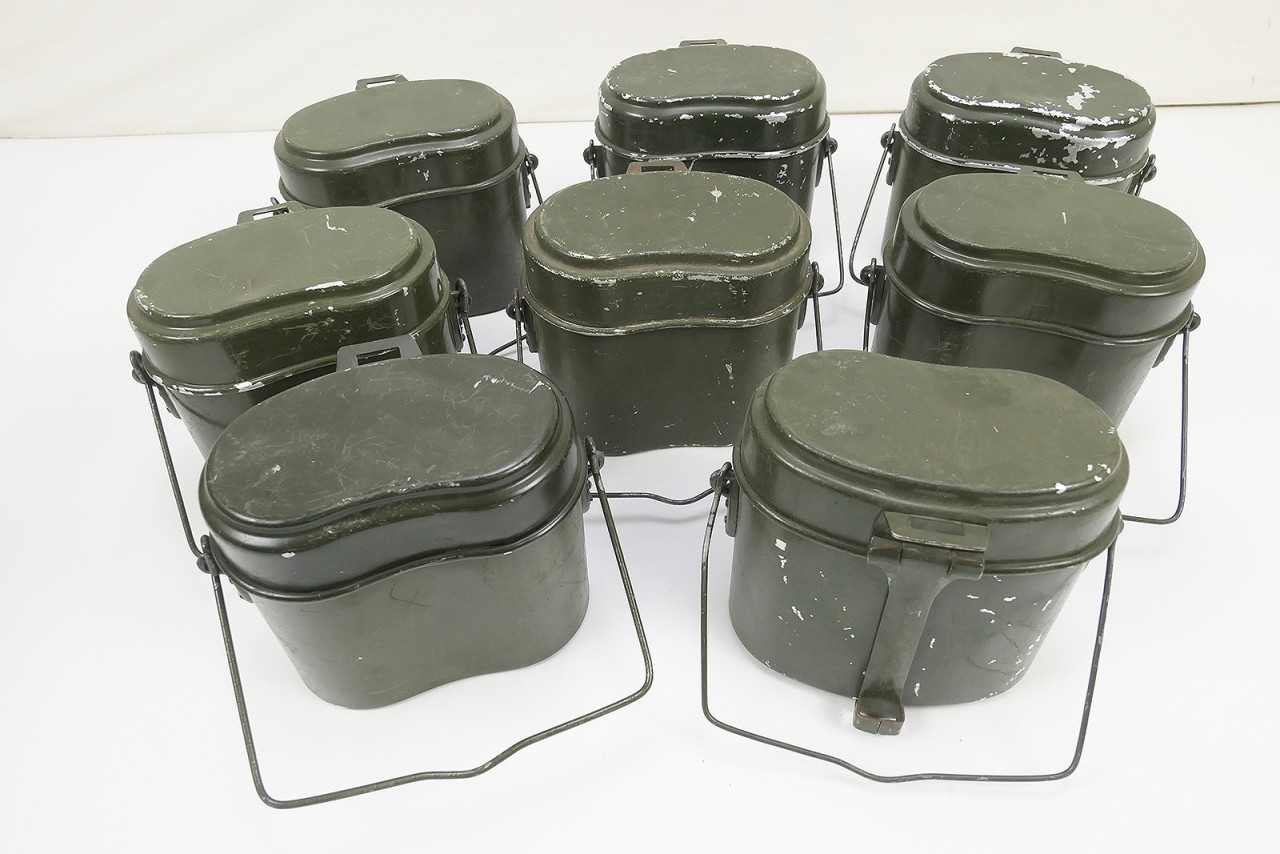 Type Wehrmacht dinnerware Cookware with strapping | Lomax Militaria