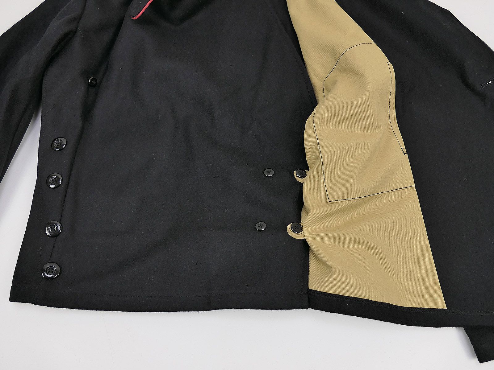 Wehrmacht tank tunic, tank jacket, tank uniform with pink piping ...