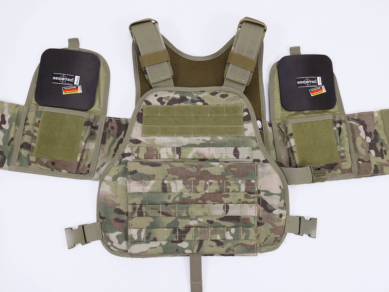 Rothco MOLLE Plate Carrier Vest Body Armor Body Armor Plate Carrier ...